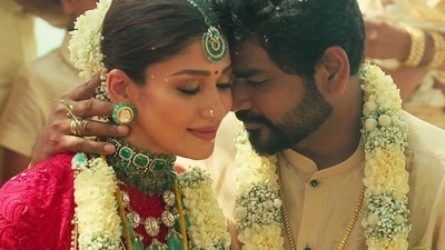 Nayanthara and Vignesh Shivan got married in Chennai in 2022. Nayanthara and Vignesh Shivan got married in Chennai in 2022.