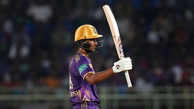 Angkrish Raghuvanshi is a player to watch for the future in the eyes of many IPL franchises. (PTI) Angkrish Raghuvanshi is a player to watch for the future in the eyes of many IPL franchises. (PTI)
