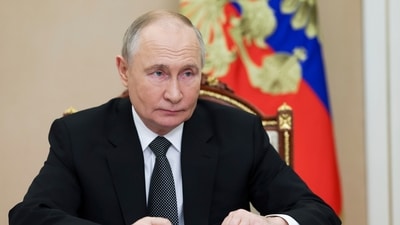 Russian President Vladimir Putin's new decree aligns with his earlier remarks in September about revising the nuclear doctrine. (AP) Russian President Vladimir Putin's new decree aligns with his earlier remarks in September about revising the nuclear doctrine. (AP)