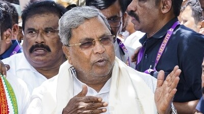 Siddaramaiah's wife, Parvathi BM, was questioned by Lokayukta officials over the MUDA 'scam'. (PTI) (HT_PRINT) Siddaramaiah's wife, Parvathi BM, was questioned by Lokayukta officials over the MUDA 'scam'. (PTI) (HT_PRINT)