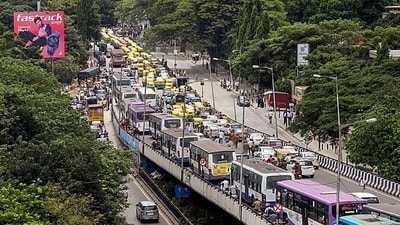 Bengaluru Traffic Police will implement a plan for the smooth flow of vehicles around this area, which has multiple industries, colleges, and large housing communities. ' Bengaluru Traffic Police will implement a plan for the smooth flow of vehicles around this area, which has multiple industries, colleges, and large housing communities. '