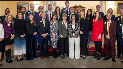The new British Columbia Cabinet that was announced on Monday. (Credit: Government of British Columbia) The new British Columbia Cabinet that was announced on Monday. (Credit: Government of British Columbia)