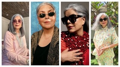 As Zeenat Aman celebrates her 73rd birthday on November 19, we take this opportunity to look at the rich style repertoire of the evergreen diva. Her style game is timeless and versatile, and she serves looks, trying different styles. From classic sarees and casual outfits to slaying immaculate boss-lady energy and experimenting with innovative silhouettes and textures; the actor is a fashion icon. (Instagram) As Zeenat Aman celebrates her 73rd birthday on November 19, we take this opportunity to look at the rich style repertoire of the evergreen diva. Her style game is timeless and versatile, and she serves looks, trying different styles. From classic sarees and casual outfits to slaying immaculate boss-lady energy and experimenting with innovative silhouettes and textures; the actor is a fashion icon. (Instagram)