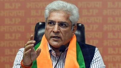 Kailash Gahlot resigned from the Aam Aadmi Party on Sunday and joined BJP on Monday. (PTI) Kailash Gahlot resigned from the Aam Aadmi Party on Sunday and joined BJP on Monday. (PTI)