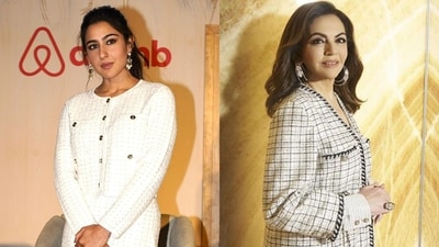 Sara Ali Khan and Nita Ambani in tweed Sara Ali Khan and Nita Ambani in tweed
