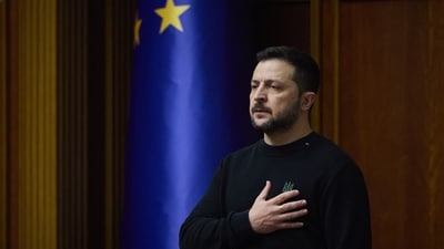 Zelenskyy had been pressing Biden to allow Kyiv to use US-made missiles for striking Russian targets. (AFP)