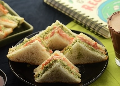 A paneer sandwich is another easy, healthy breakfast. (Representative picture: Tarla Dalal) A paneer sandwich is another easy, healthy breakfast. (Representative picture: Tarla Dalal)