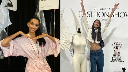 Neelam Gill, the first Punjabi model to walk for Victoria's Secret. Neelam Gill, the first Punjabi model to walk for Victoria's Secret.