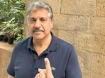 Anand Mahindra shared a selfie on his X account after casting his vote in the Maharashtra Assembly elections.