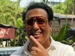 Govinda was spotted outside a polling booth in Mumbai. Govinda was spotted outside a polling booth in Mumbai.