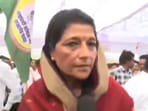 NCP (SP) candidate Yugendra Pawar's mother Sharmila Pawar