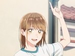 Chinatsu is pictured in a preview image for Blue Box Episode 8. (Telecom Animation Film)