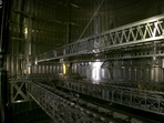 The banana was tied inside the spacecraft's cargo as a strategic move by SpaceX. 