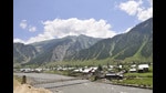 A view of a Gurez valley. (Waseem Andrabi / Hindustan Times)