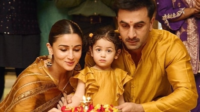 Alia Bhatt, Raha Kapoor and Ranbir Kapoor on Diwali Alia Bhatt, Raha Kapoor and Ranbir Kapoor on Diwali
