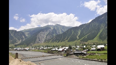 A view of a Gurez valley. (Waseem Andrabi / Hindustan Times) A view of a Gurez valley. (Waseem Andrabi / Hindustan Times)