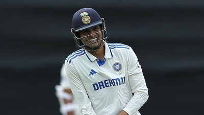 India's batsman Shubman Gill looks on (AFP) India's batsman Shubman Gill looks on (AFP)