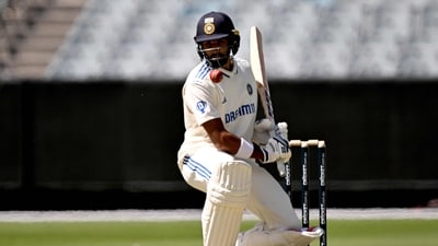 India's Devdutt Padikkal ducks a delivery during the Australia A against India A cricket match (AFP) India's Devdutt Padikkal ducks a delivery during the Australia A against India A cricket match (AFP)
