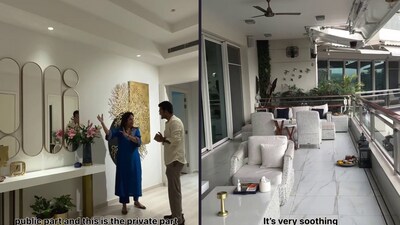 Step inside a house in DLF Camellias, India's most expensive society (Instagram/@priyamsaraswat) Step inside a house in DLF Camellias, India's most expensive society (Instagram/@priyamsaraswat)