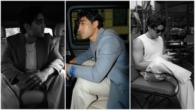 While attending the Boss in Milan, Josh turned heads in an uber-cool greyish-blue blazer styled with off-white linen pants and a cut-sleeve, white crochet crew neck top. A sleek chain, ear studs, sunglasses, dainty rings, and black Chelsea boots styled the ensemble. (Instagram) While attending the Boss in Milan, Josh turned heads in an uber-cool greyish-blue blazer styled with off-white linen pants and a cut-sleeve, white crochet crew neck top. A sleek chain, ear studs, sunglasses, dainty rings, and black Chelsea boots styled the ensemble. (Instagram)