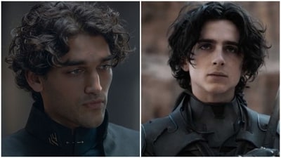 Josh Heuston is the new darling of the internet. The Sri Lankan-Australian model and actor just made his sci-fi debut with the highly-anticipated series Dune: Prophecy. While Josh nails Constantine Corrino's character in the series, fans cannot stop comparing him to Timothée Chalamet, who plays Paul Atreides in the Dune films. (Instagram) Josh Heuston is the new darling of the internet. The Sri Lankan-Australian model and actor just made his sci-fi debut with the highly-anticipated series Dune: Prophecy. While Josh nails Constantine Corrino's character in the series, fans cannot stop comparing him to Timothée Chalamet, who plays Paul Atreides in the Dune films. (Instagram)