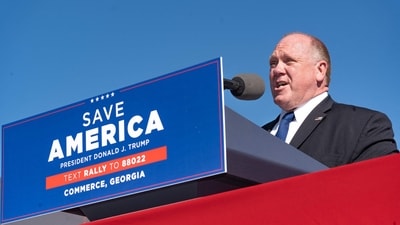 Tom Homan provided additional details on how the military would support the deportations of illegal immigrants. (AFP) Tom Homan provided additional details on how the military would support the deportations of illegal immigrants. (AFP)