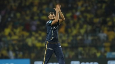 Mohammed Shami won the Purple Cap in IPL 2023 while playing for Gujarat Titans. (BCCI) Mohammed Shami won the Purple Cap in IPL 2023 while playing for Gujarat Titans. (BCCI)