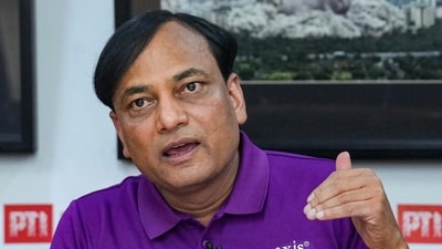 Chairman & MD of Axis My India, Pradeep Gupta. (PTI file photo) Chairman & MD of Axis My India, Pradeep Gupta. (PTI file photo)