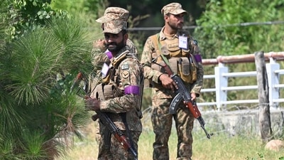 The Pakistan Army said "six terrorists” were killed in gunbattle." (AFP/Representational image) The Pakistan Army said "six terrorists” were killed in gunbattle." (AFP/Representational image)