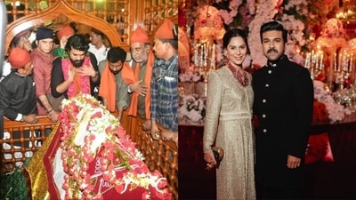 Upasana has supported Ram Charan's visit to the dargah. Upasana has supported Ram Charan's visit to the dargah.