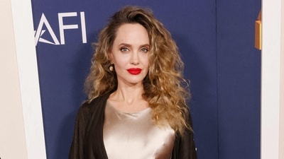 US actress Angelina Jolie attends AFI Fest "Maria" premiere at the TCL Chinese Theatres in Hollywood on October 26, 2024. (Photo by ETIENNE LAURENT / AFP) (AFP) US actress Angelina Jolie attends AFI Fest "Maria" premiere at the TCL Chinese Theatres in Hollywood on October 26, 2024. (Photo by ETIENNE LAURENT / AFP) (AFP)