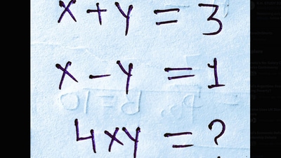 If you can solve this one within 30 seconds, you are a true maths champion. (X/@RHSTUDYZONE) If you can solve this one within 30 seconds, you are a true maths champion. (X/@RHSTUDYZONE)