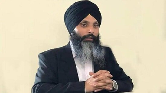 Nijjar, 46, was fatally shot by masked assailants outside a Sikh temple in Surrey, British Columbia, in June 2023. (HT_PRINT)