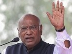 Congress president Mallikarjun Kharge.