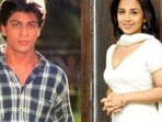 Young SRK and Vidya Balan