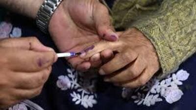 A total polling of 63.91% was recorded. (HT File)