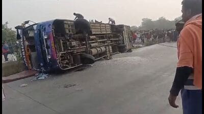Hazaribagh superintendent of police (SP) Arvind Kumar Singh said he had received confirmation about seven deaths. (Videograb)
