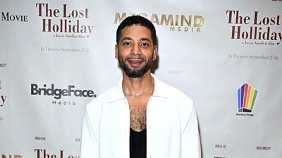 Jussie Smollett attends "The Lost Holliday" New York screening on September 25, 2024 in New York City. Steven Ferdman/Getty Images/AFP (Photo by Steven Ferdman / GETTY IMAGES NORTH AMERICA / Getty Images via AFP) (Getty Images via AFP) Jussie Smollett attends "The Lost Holliday" New York screening on September 25, 2024 in New York City. Steven Ferdman/Getty Images/AFP (Photo by Steven Ferdman / GETTY IMAGES NORTH AMERICA / Getty Images via AFP) (Getty Images via AFP)