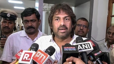 Karnataka education minister Madhu Bangarappa. (ANI) Karnataka education minister Madhu Bangarappa. (ANI)