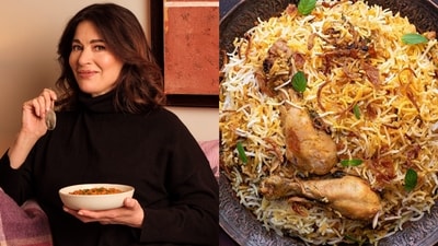 Nigella Lawson's Indonesian-inspired Chicken Biryani is a simultaneous celebration of two distinct cultures (Photos: The Times, Cubes N Juliennes)