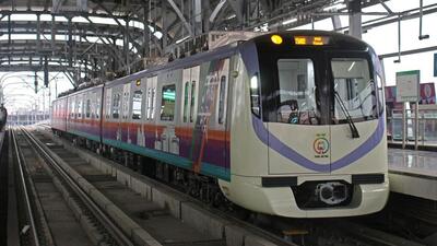 Pune Metro line 2 connecting Vanaz to Ramwadi has become the busiest route; surpassing line 1 running between PCMC and Swargate in terms of passenger count. (HT FILE) Pune Metro line 2 connecting Vanaz to Ramwadi has become the busiest route; surpassing line 1 running between PCMC and Swargate in terms of passenger count. (HT FILE)