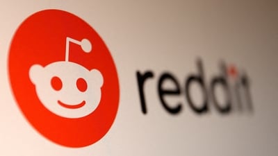 Reddit logo is seen in this illustration. (Reuters)