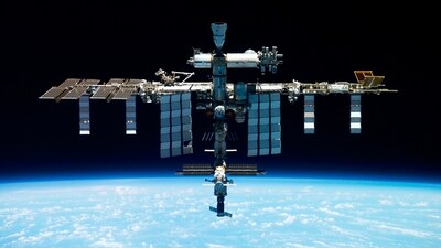 This undated photo provided by Roscosmos shows the International Space Station. A NASA power outage disrupted communication between Mission Control and the International Space Station on Tuesday, July 25, 2023. (File/AP) This undated photo provided by Roscosmos shows the International Space Station. A NASA power outage disrupted communication between Mission Control and the International Space Station on Tuesday, July 25, 2023. (File/AP)