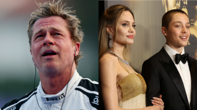 Pitt questions Jolie's motives for bringing their son Knox to the Governors Awards (File Images) Pitt questions Jolie's motives for bringing their son Knox to the Governors Awards (File Images)