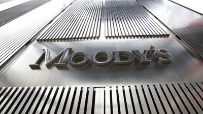 A Moody's sign is displayed on 7 World Trade Center, the company's corporate headquarters in New York (Reuters) A Moody's sign is displayed on 7 World Trade Center, the company's corporate headquarters in New York (Reuters)