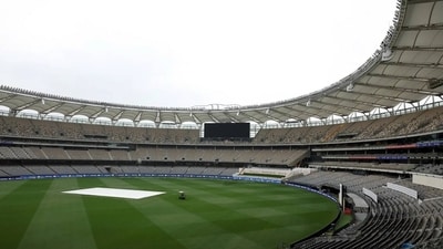 There has been some unseasonal rain in Perth leading up to the first Test (Getty Images) There has been some unseasonal rain in Perth leading up to the first Test (Getty Images)