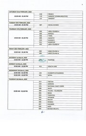 CBSE board exams 2025: Class 10 datesheet CBSE board exams 2025: Class 10 datesheet