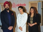 Aman Bajaj, Sara Ali Khan, and Prasidha Menon