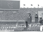 It was a historic moment as the Games have come to India after a gap of 31 years. (HT Photo) It was a historic moment as the Games have come to India after a gap of 31 years. (HT Photo)
