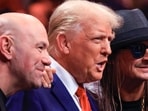 CEO of Ultimate Fighting Championship Dana White, US President-elect Donald Trump, singer Kid Rock and Tesla and SpaceX CEO Elon Musk pose for a photo as they attend UFC 309 at Madison Square Garden in New York, on November 16, 2024. CEO of Ultimate Fighting Championship Dana White, US President-elect Donald Trump, singer Kid Rock and Tesla and SpaceX CEO Elon Musk pose for a photo as they attend UFC 309 at Madison Square Garden in New York, on November 16, 2024.